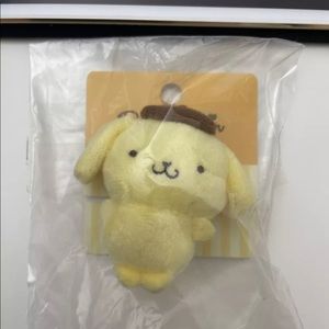 Sanrio pompompurin hair tie